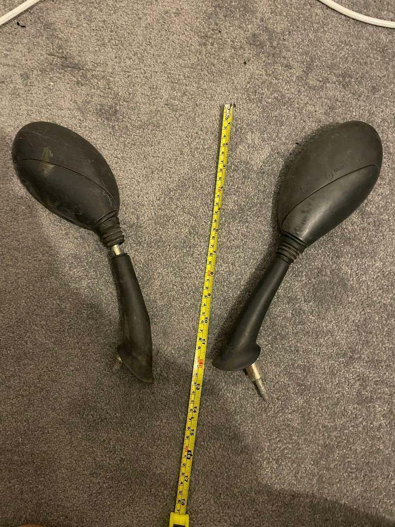 Motorcycle pair of mirrors good condition 