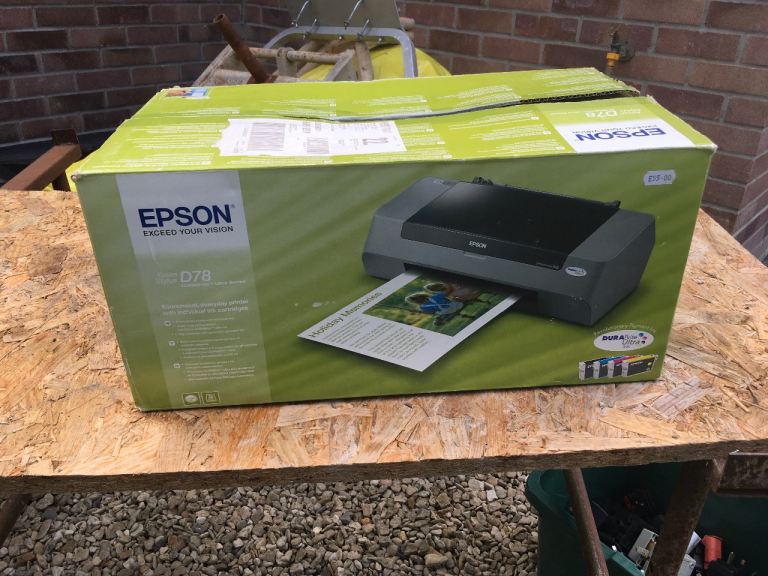 New Epson C78 Printer in Box