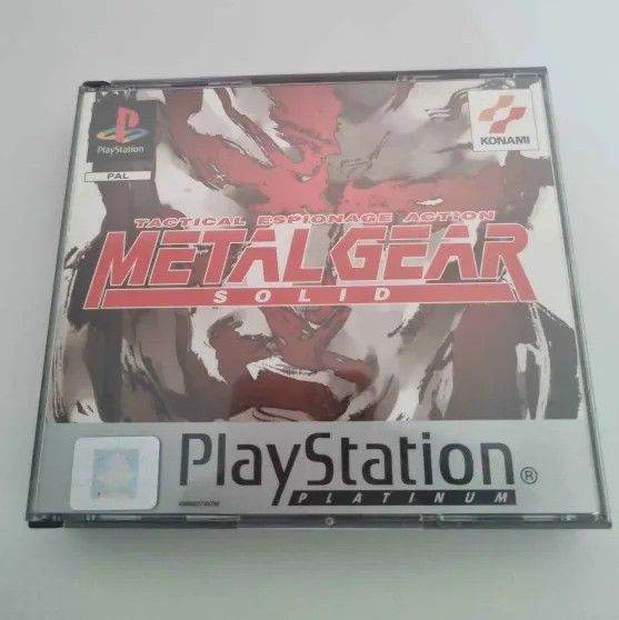 Metal Gear Solid PS1 Platinum Edition - Good Condition