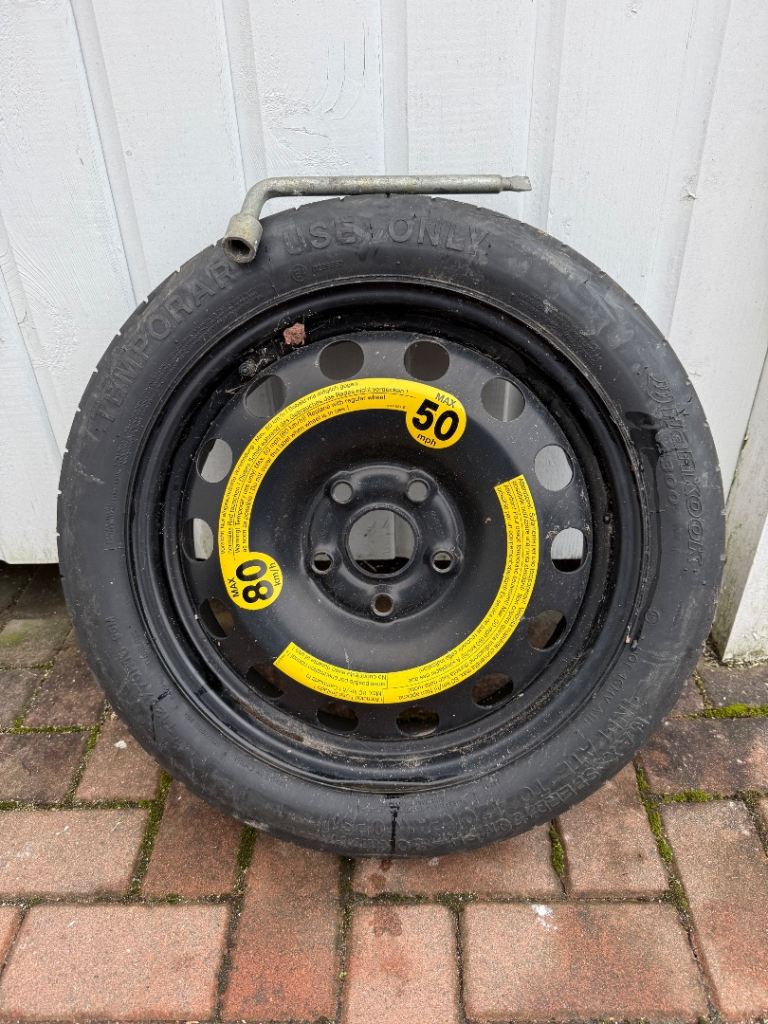 Space saver wheel and wrench (Free)