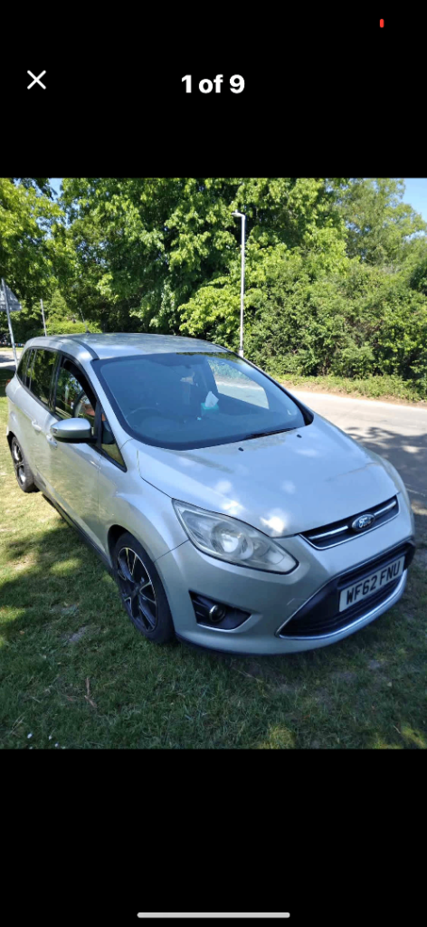 Ford, GRAND C-MAX, MPV, 2012, Semi-Auto, 1997 (cc), 5 doors