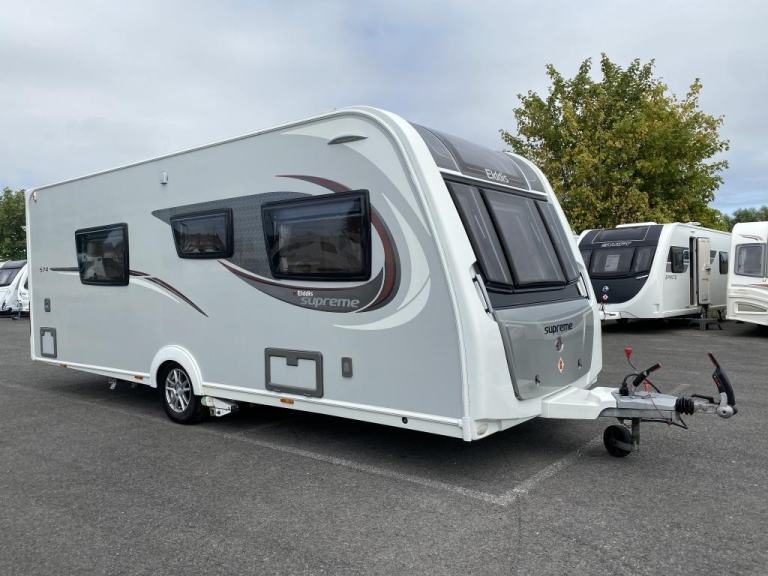 2017 ELDDIS SUPREME 574 LUXURY 4 BERTH TOURING CARAVAN