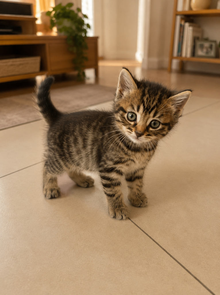 Beautiful 10-Week-Old Female Tabby Kitten – Ready for a Loving Home 🐾