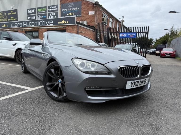 2011 BMW 6 Series 640i SE 2dr Auto CONVERTIBLE PETROL Automatic