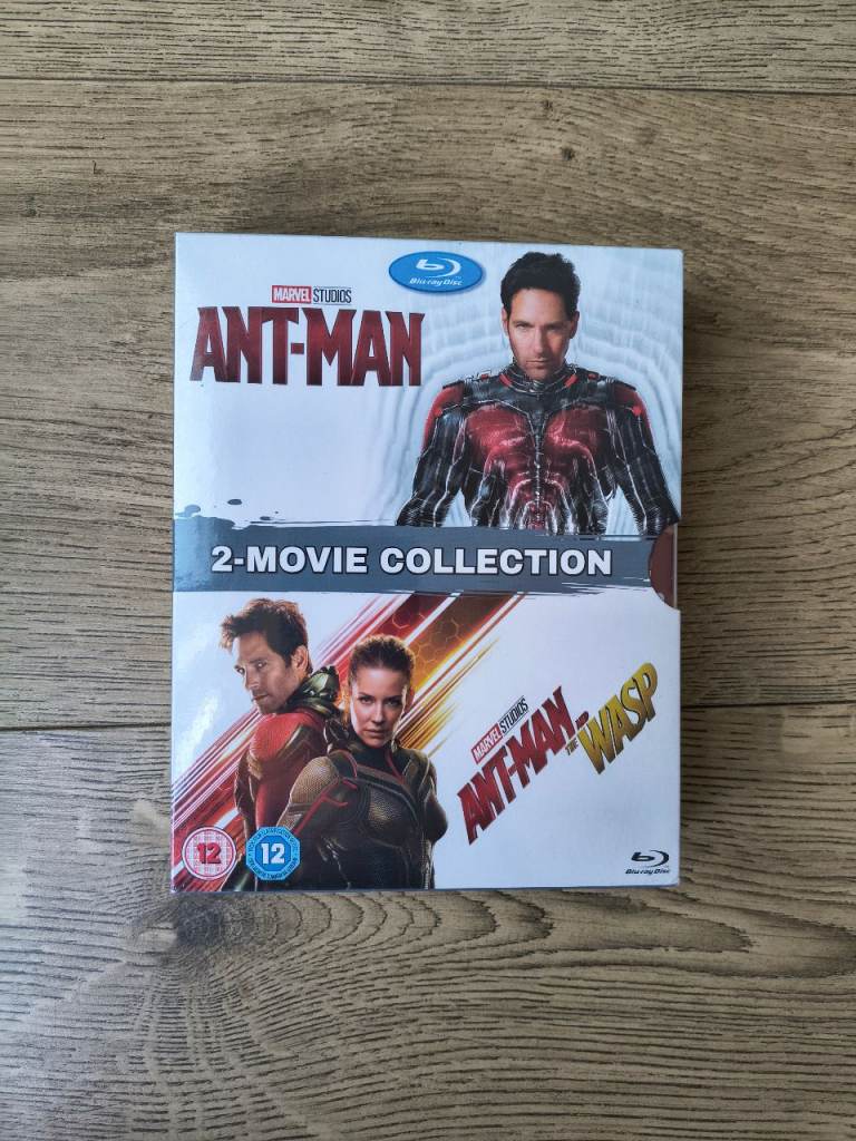 Ant-Man & Ant-Man and The Wasp 2-Movie Collection Blu-ray – New Sealed
