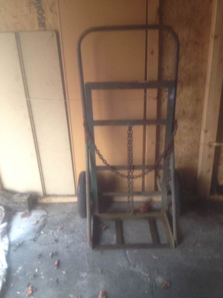 Welding gas Trolley/Sack barrow,heavy duty.