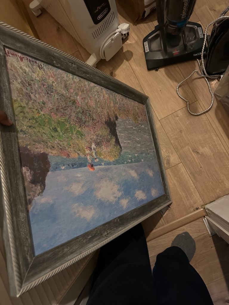 Framed Landscape Painting – Good Condition