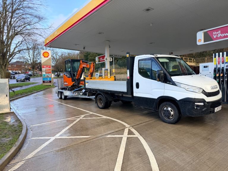 Digger and driver hire