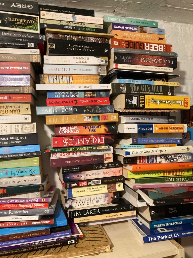 Books for sale.