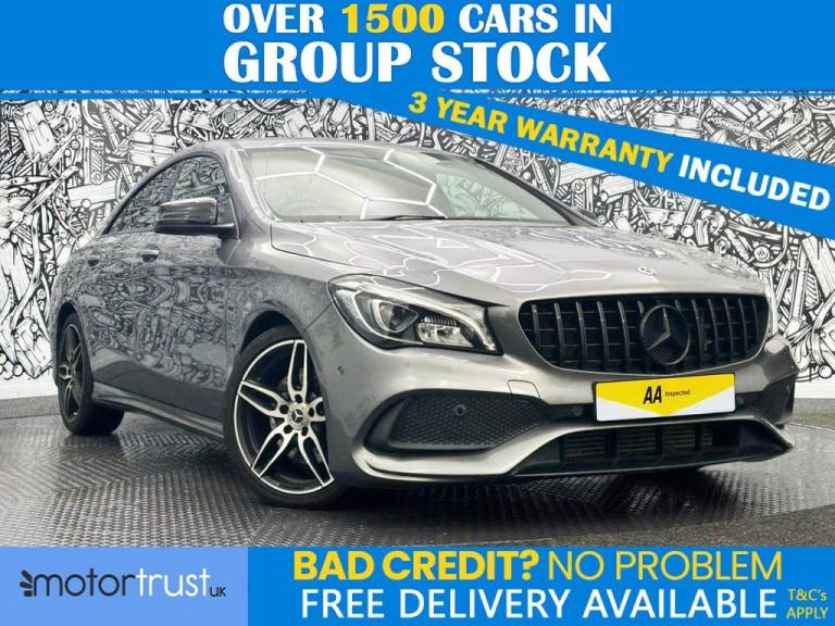 2018 Mercedes-Benz CLA 2.1 CLA220d AMG Line Coupe 4dr Diesel 7G-DCT Euro 6 (s/s) (177 ps) Saloon ...