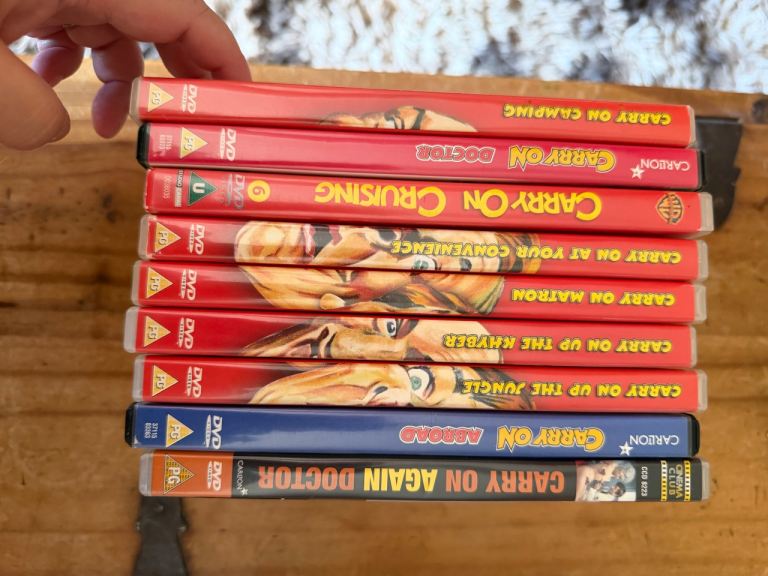 Carry On & Ice Age DVD Collection - Good Condition