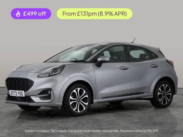 2022 Ford Puma 1.0T EcoBoost MHEV ST-Line SUV 5dr Petrol Hybrid Manual Euro 6 (s/s) (125 p Suv Hy...