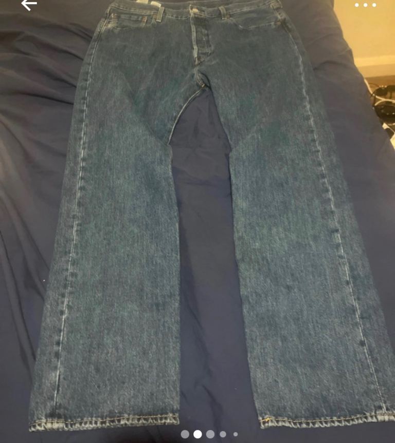Levi’s 501 men jeans size waist 38 and length 32