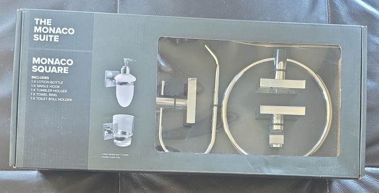 5 Piece MONACO bathroom Set