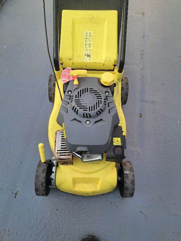 Challenge petrol lawnmower