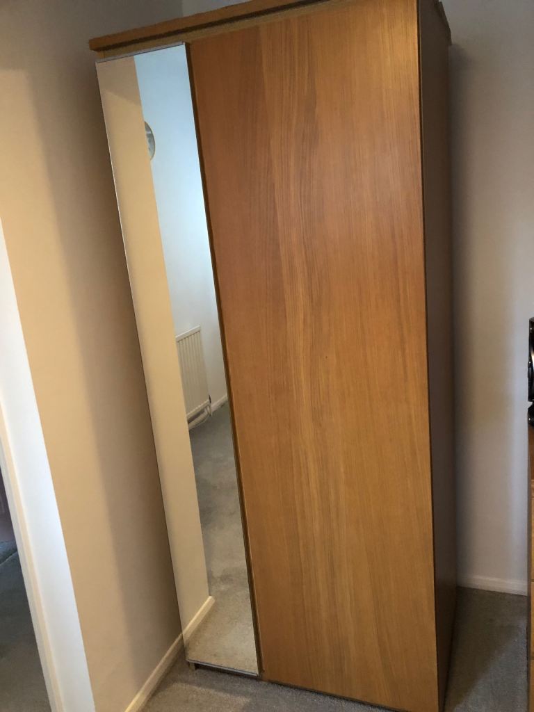 IKEA MALM 2 door freestanding Wardrobe  and Chest of 3 Drawer