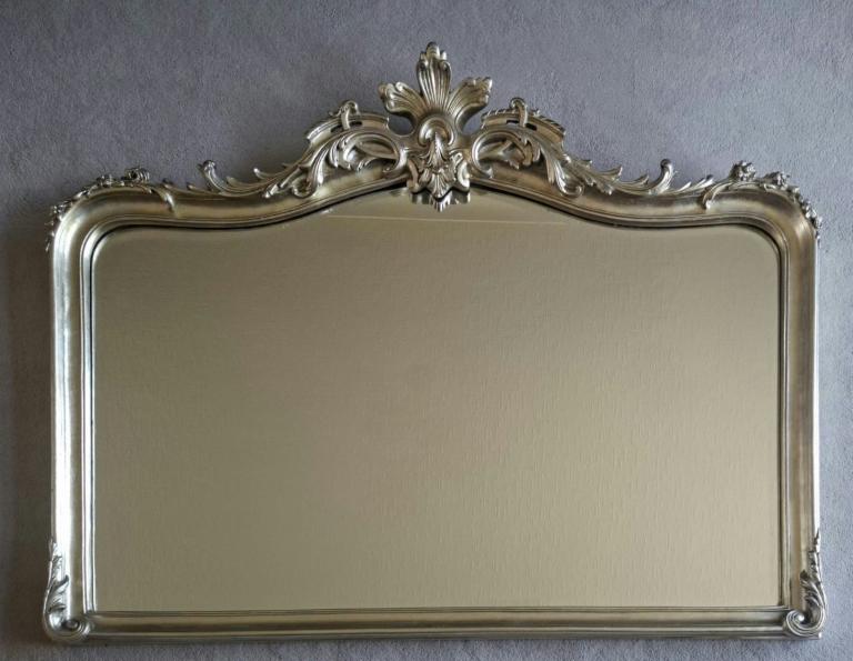 Laura Ashley Patricia Over Mantle Mirror Champagne 