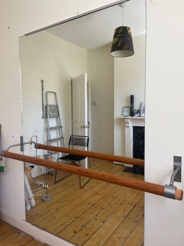  Ballet Barre and large mirror 