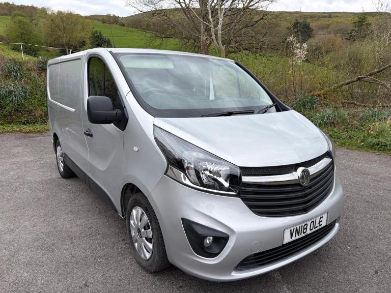 2018 Vauxhall Vivaro 2700 1.6CDTI BiTurbo 125PS Sportive H1 Van No Vat PANEL VAN Diesel Manual