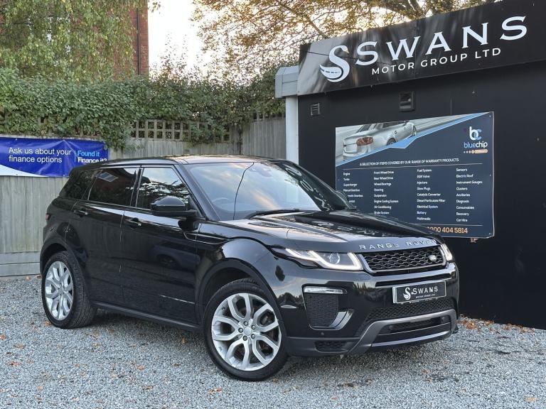 2018 Land Rover Range Rover Evoque 2.0 TD4 HSE Dynamic 5 Door SUV Black