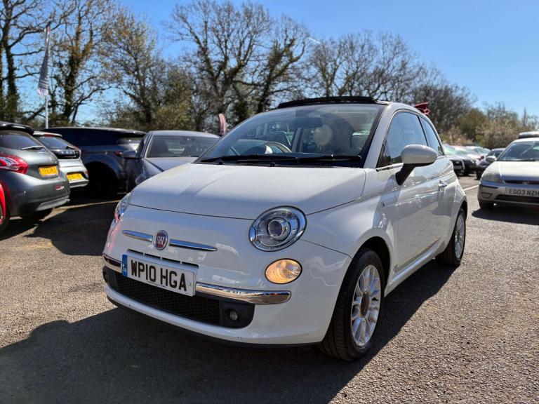 2010 Fiat 500 1.4 500 C Lounge 2dr Convertible Petrol Manual