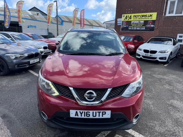2016 Nissan Qashqai 1.2 DiG-T N-Connecta 5dr HATCHBACK Petrol Manual