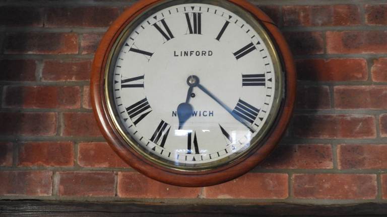 Old round clock wanted, any condition as long as complete 12" diameter face