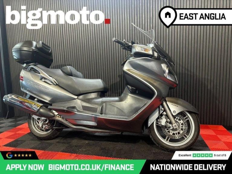 2009 59 SUZUKI BURGMAN 650 FINANCE SPECIALISTS APPLY NOW