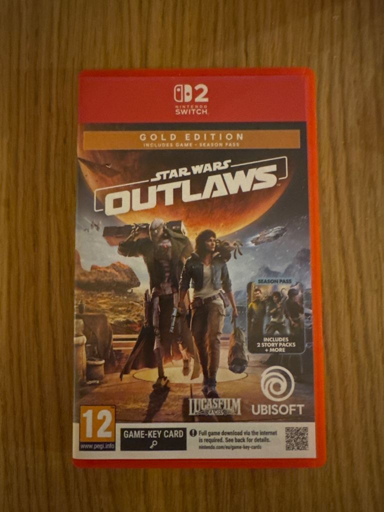 Star Wars Outlaws Switch 2 