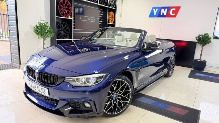 2018 BMW 4 Series 2.0 420d M Sport Euro 6 (s/s) 2dr Convertible Diesel Manual