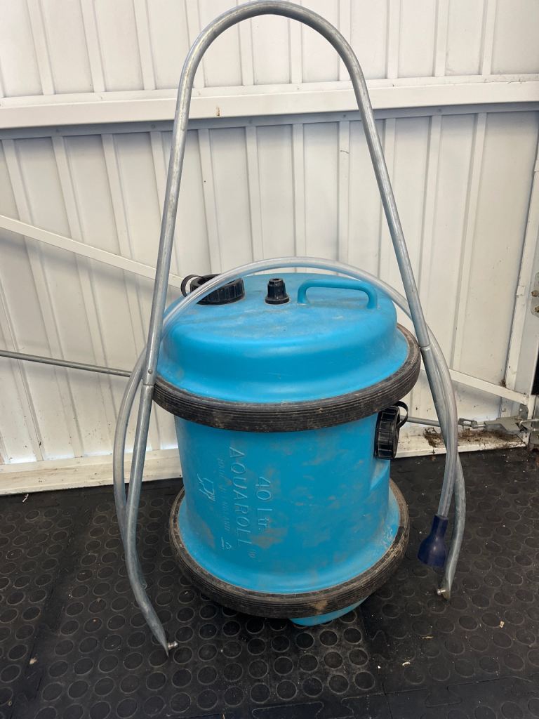 Aqua roll, float valve and food grade hose