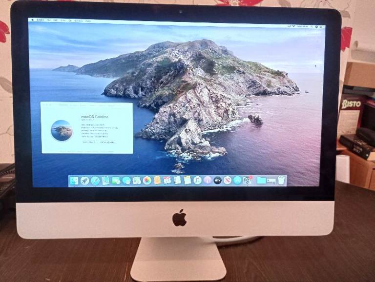 i5 Apple iMac All in One PC - 1TB Storage - 8GB Memory - Catalina - New Cordless Keyboard/Mouse