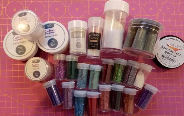Assorted Glitter & Paste