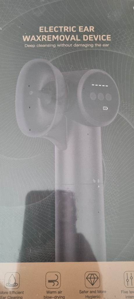 New Electric Ear Wax Removal Device RRP £70