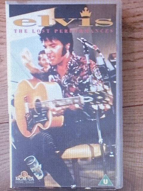 Elvis VHS Tape' The Lost Performances' *EX*