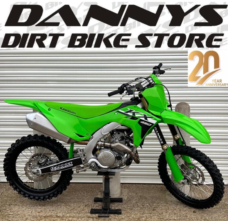 DANNYS DIRT BIKES LOW USE KAWASAKI KXF 450 2024 KX 450 MAY PX MX CRF YZF SXF