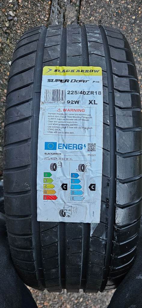 Mini Cooper 18" F54, F55, F56, F57, F60 Alloy Wheels with New 225/40/18 Tyres