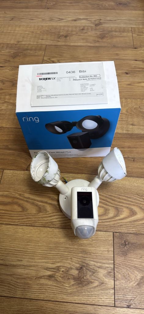 Ring Floodlight Cam Wired Plus – Good Condition