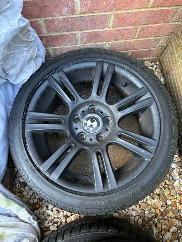 BMW Style 194 17x8 8.5j 5x120 staggered wheels and tyres