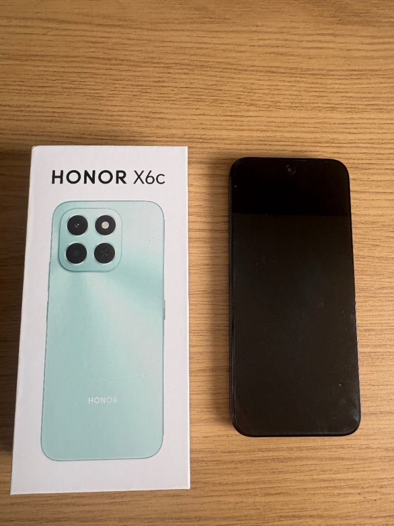Honor X6c Mobile Phone – Brand New in Box, Black