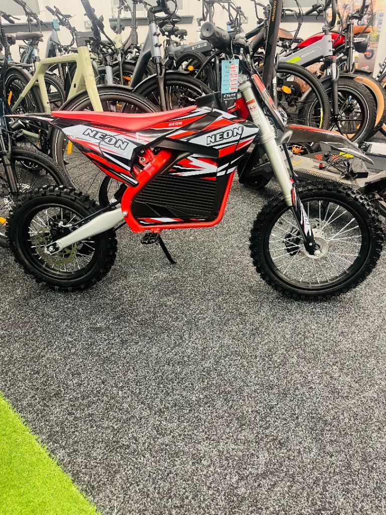 Neon Blaze X Kids Electric Off Road Dirtbike 