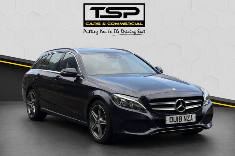 2018 Mercedes-Benz C Class 2.1 C220d Sport Estate 5dr Diesel G-Tronic+ Euro 6 (s/s) (170 ps) Esta...