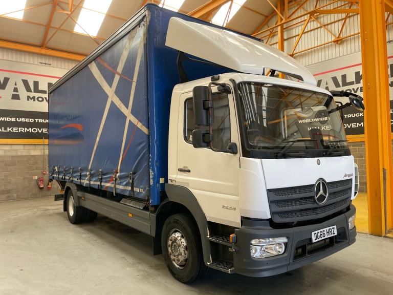 MERCEDES BENZ ATEGO 1524 *EURO 6* 15 TONNE CURTAINSIDER – 2016 – DG66 HRZ