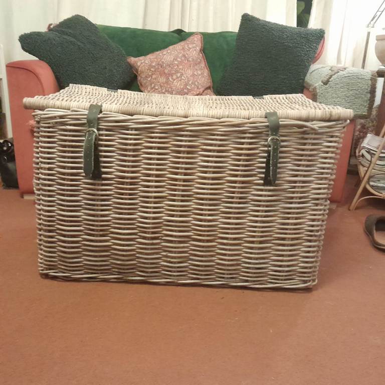 Large Wicker Trunk
