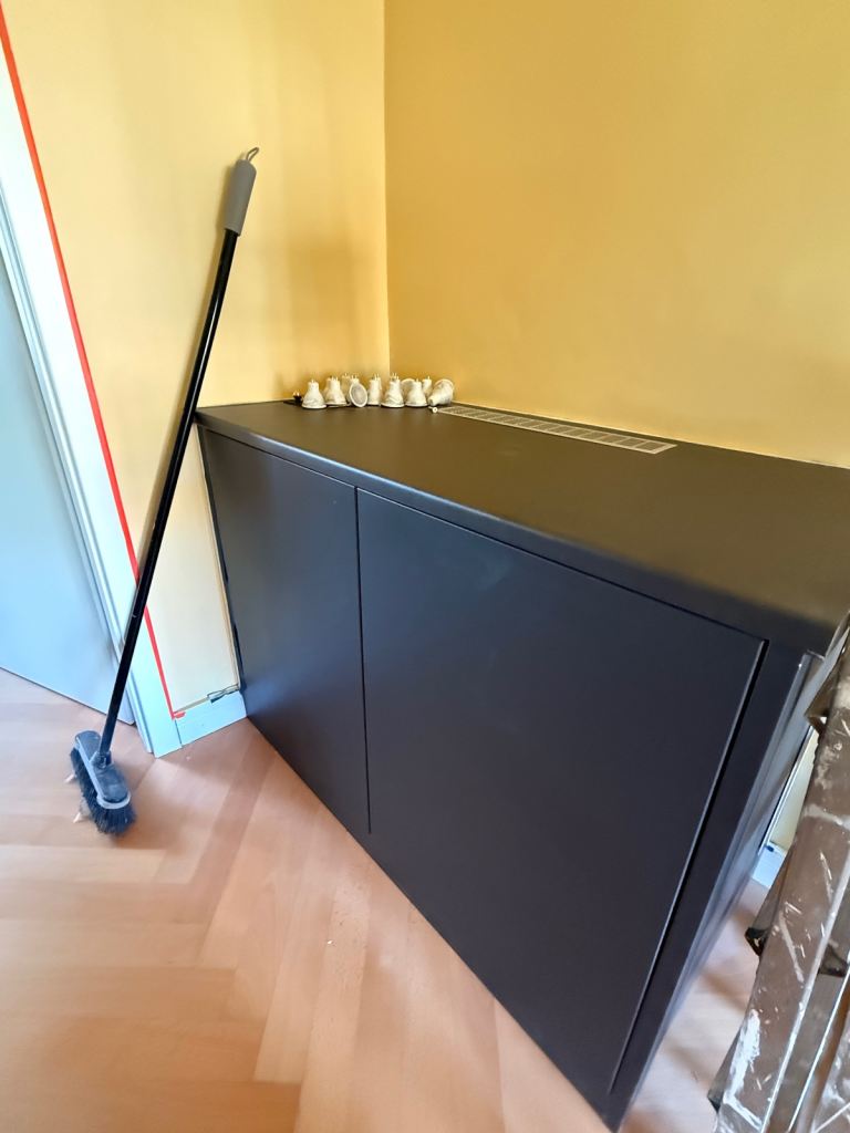 Grey anthracite cabinet/desk by sharps