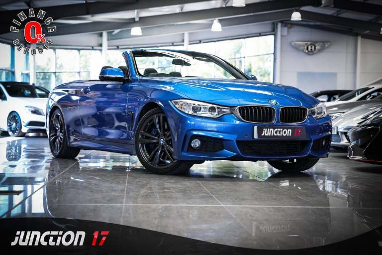 2016 BMW 4 Series 430d M Sport 2dr Auto [Professional Media] CONVERTIBLE DIESEL Automatic