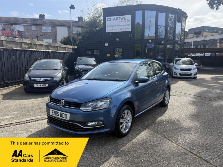 2015 Volkswagen Polo 1.0 75 SE 3dr HATCHBACK Petrol Manual