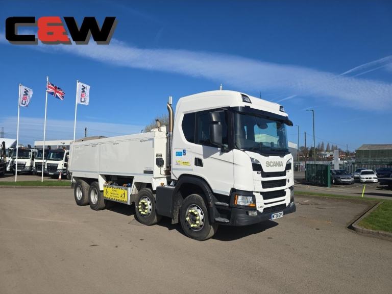 2020 (20) Scania G410 8x4 Aluminium Insulated Tipper -419,000Kms