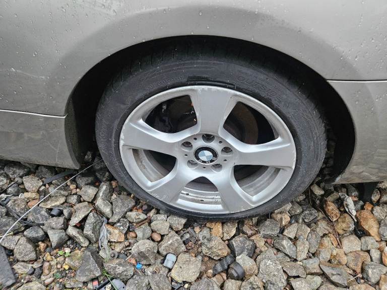 Bmw 3 series 17in alloy wheels and tyres set of 4 pcd120 fitment  5 stud 