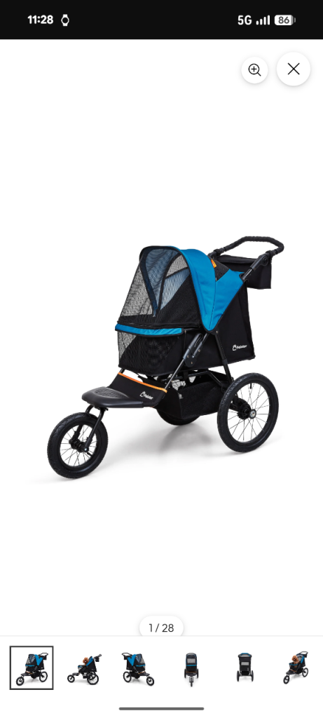 Palster all terrain pet stroller 
